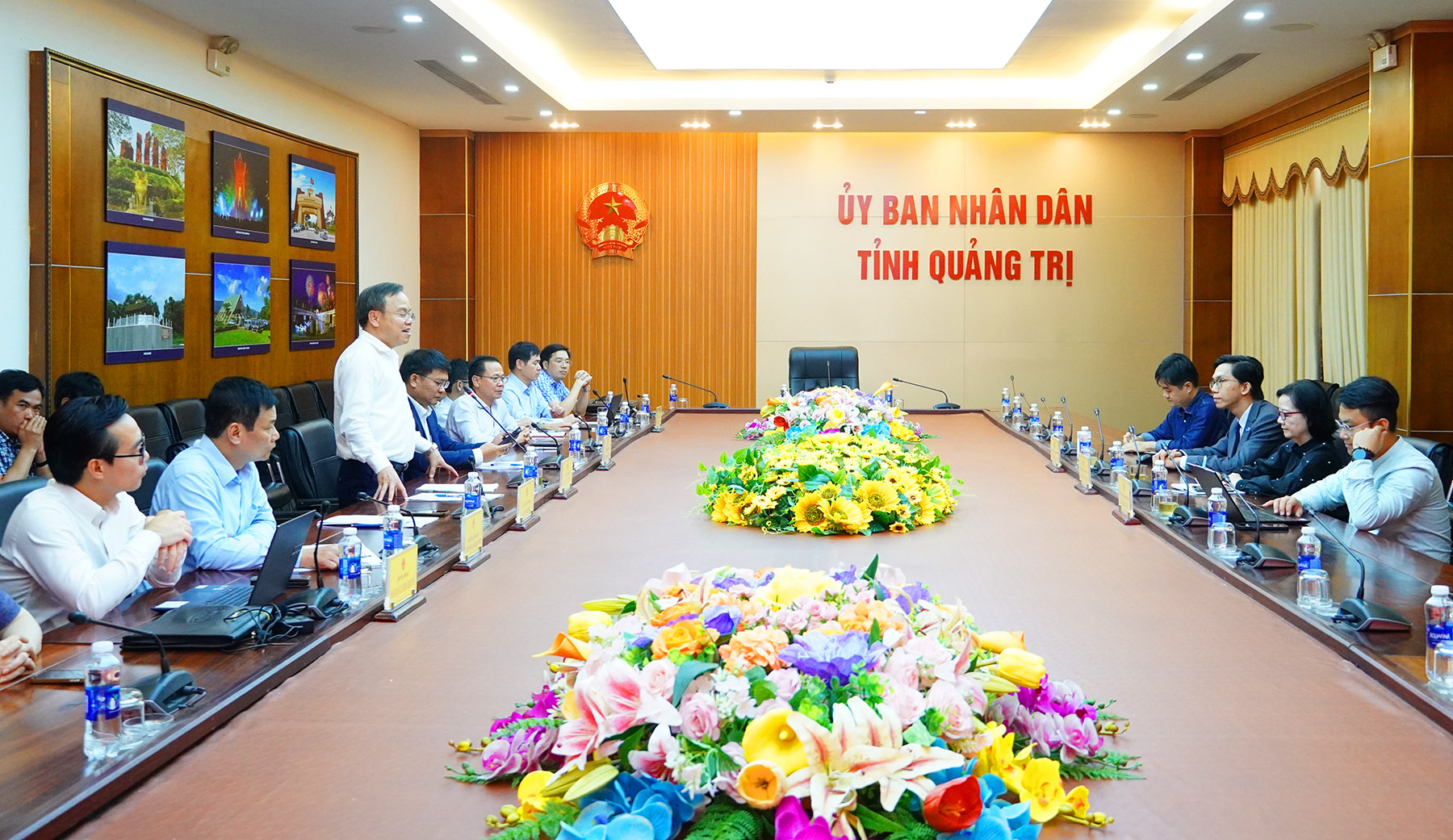 UBND tỉnh làm việc với các công ty nghiên cứu và phát triển vật liệu phục vụ ngành bán dẫn