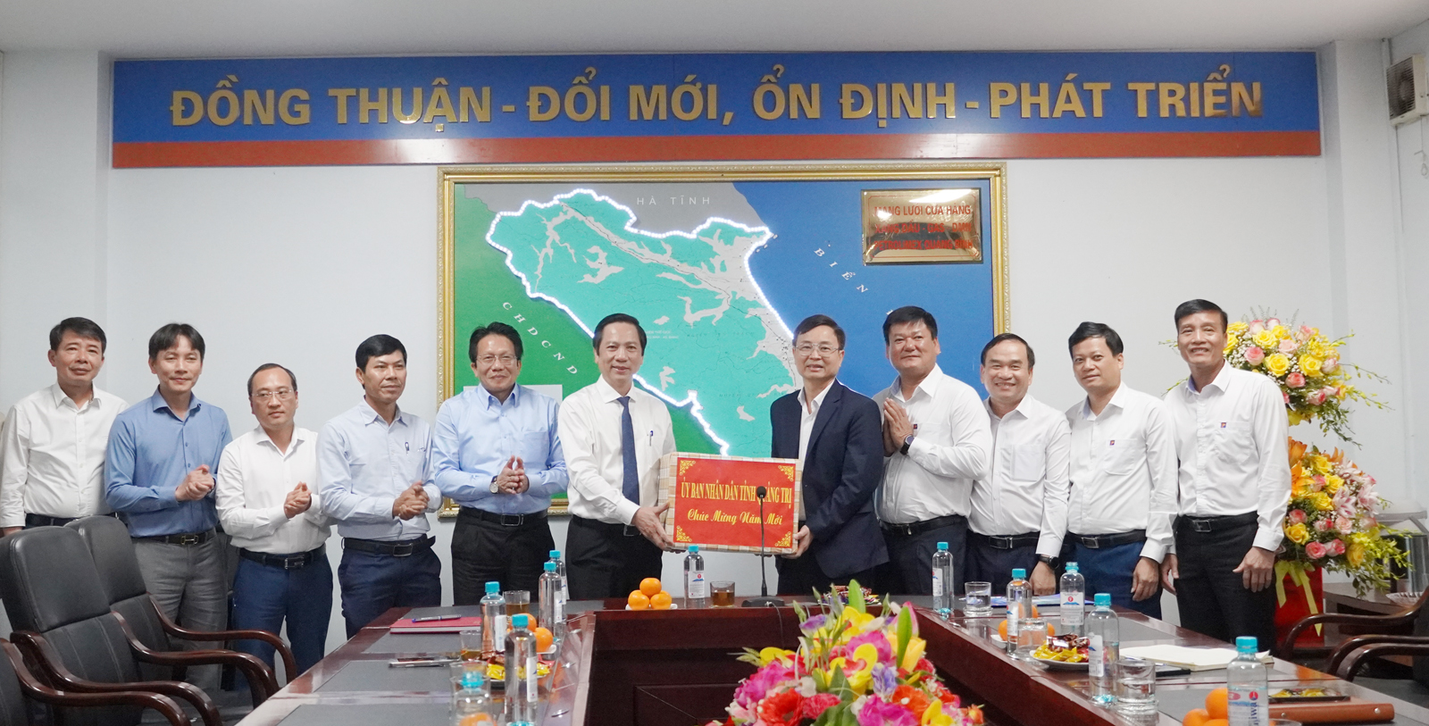 Phó Chủ tịch Thường trực UBND tỉnh Hoàng Nam thăm, kiểm tra tình hình sản xuất, kinh doanh đầu năm tại các doanh nghiệp